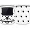 White and Black Hearts Motorola RAZR Skin