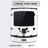 White and Black Hearts Motorola RAZR Skin