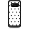 White and Black Hearts Otterbox Commuter Galaxy Skin