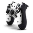 White and Black Hearts PS4 Controller Skin