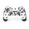 White and Black Hearts PS4 Controller Skin