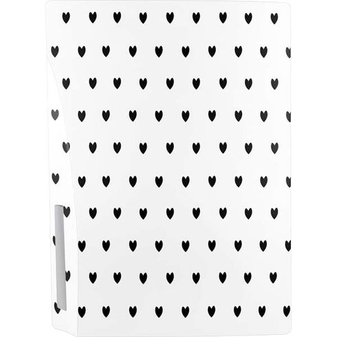 White and Black Hearts PS5 Bundle Skin