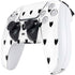 White and Black Hearts PS5 Controller Skin