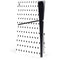 White and Black Hearts PS5 Slim Disk Console Skin