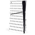 White and Black Hearts PS5 Slim Disk Console Skin