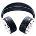 White and Black Hearts PULSE 3D Wireless Headset for PS5 Skin