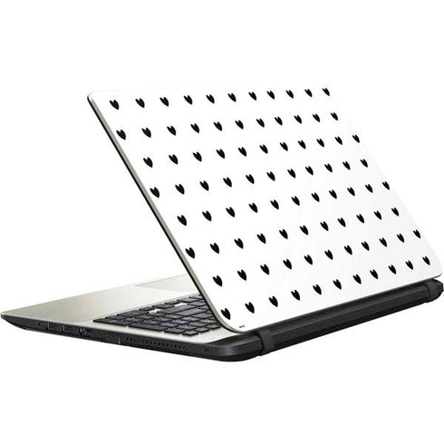 White and Black Hearts Satellite L50-B / S50-B Skin