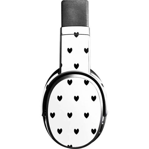 White and Black Hearts Skullcandy Crusher Wireless Skin