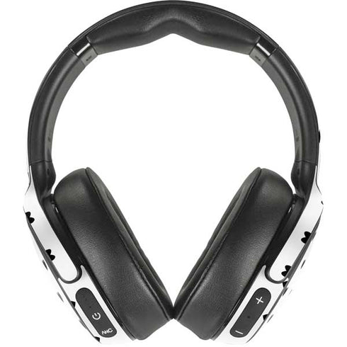 White and Black Hearts Skullcandy Venue Skin