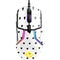 White and Black Hearts SteelSeries Rival 600 Gaming Mouse Skin