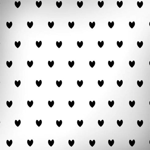 White and Black Hearts Surface Book 2 15in Skin