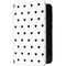 White and Black Hearts Surface Duo Skin