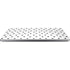 White and Black Hearts Universal Laptop 16.6in (13.4 x 9.7in) Skin