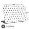 White and Black Hearts Universal Laptop 18in (14.6 x 10.6in) Skin