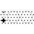 White and Black Hearts Xbox Adaptive Controller Skin