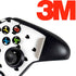 White and Black Hearts Xbox One Controller Skin