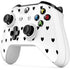 White and Black Hearts Xbox One S Controller Skin