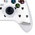 White and Black Hearts Xbox Series S Bundle Skin
