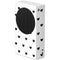 White and Black Hearts Xbox Series S Console Skin