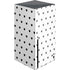 White and Black Hearts Xbox Series X Console Skin