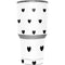 White and Black Hearts Yeti 30oz Rambler Tumbler Skin
