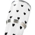 White and Black Hearts Yeti 30oz Rambler Tumbler Skin