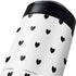White and Black Hearts Yeti Colster Can Insulator Skin