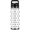 White and Black Hearts YETI Rambler 26oz Bottle Skin
