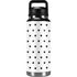 White and Black Hearts YETI Rambler 36oz Bottle Skin