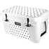 White and Black Hearts YETI Tundra 45 Hard Cooler Skin