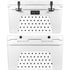 White and Black Hearts YETI Tundra 45 Hard Cooler Skin