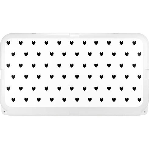 White and Black Hearts YETI Tundra 65 Hard Cooler Skin