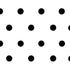 White and Black Polka Dots Nintendo 2DS XL (2017) Skin