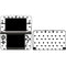 White and Black Polka Dots 3DS XL 2015 Skin
