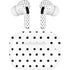 White and Black Polka Dots AirPods Pro 2nd Gen Skin