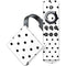 White and Black Polka Dots Amazon Fire TV Skin