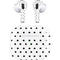 White and Black Polka Dots Apple AirPods (3rd Gen 2021) Skin