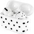 White and Black Polka Dots Apple AirPods Pro Skin