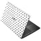 White and Black Polka Dots Asus X502CA 15.6 Skin