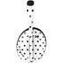 White and Black Polka Dots Bose Noise Cancelling Headphones 700 Skin