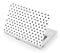 White and Black Polka Dots Acer Chromebook Skin