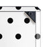 White and Black Polka Dots Cooler Master MasterBox Q300L Mini Tower Skin