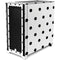 White and Black Polka Dots Corsair 4000D Tempered Glass Mid-Tower ATX Case Skin