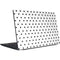White and Black Polka Dots Dell Vostro Skin