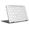 White and Black Polka Dots HP Envy Skin