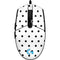 White and Black Polka Dots G203 Prodigy RGB Wired Gaming Mouse Skin