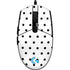 White and Black Polka Dots G203 Prodigy RGB Wired Gaming Mouse Skin