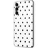 White and Black Polka Dots Galaxy A14 5G Skin