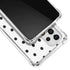 White and Black Polka Dots Galaxy A33 5G Clear Case