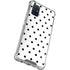 White and Black Polka Dots Galaxy A51 5G Clear Case